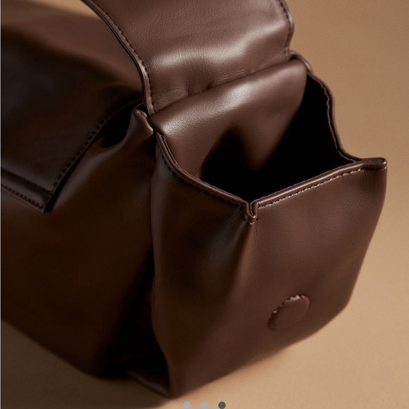 Hvisk city soft structure bag earth brown - Picture 3 of 5